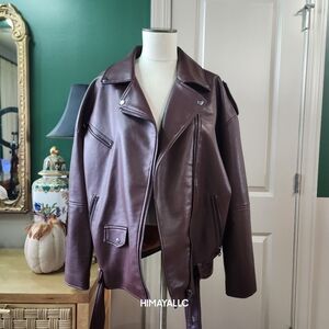 NWT! OVERSIZED BELTED JACKET